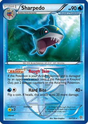 Sharpedo 33/135 - Plasma Storm - Poke-Collect