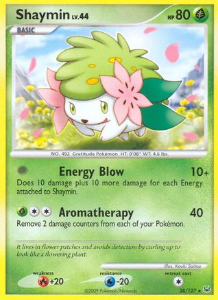 Shaymin (38) 38/127 - Platinum Reverse Holofoil - Poke-Collect