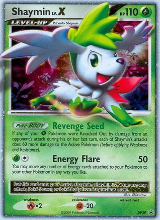 Shaymin LV.X DP39/56 - DP Black Star Promos Holofoil - Poke-Collect