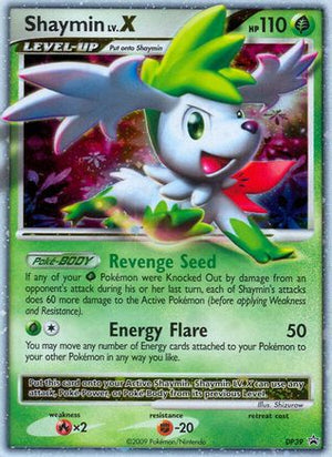 Shaymin LV.X DP39/56 - DP Black Star Promos Holofoil - Poke-Collect