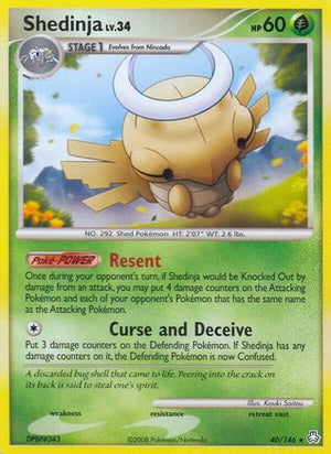 Shedinja 40/146 - Legends Awakened Reverse Holofoil - Poke-Collect