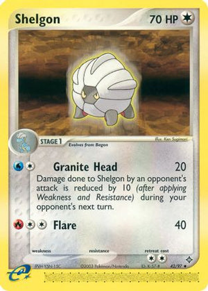 Shelgon 42/97 - Dragon Reverse Holofoil