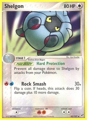 Shelgon 45/107 - Deoxys - Poke-Collect