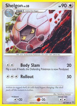Shelgon 50/100 - Stormfront Reverse Holofoil - Poke-Collect