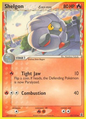 Shelgon δ 53/113 - Delta Species - Poke-Collect