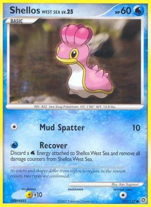Shellos West Sea 107/132 - Secret Wonders - Poke-Collect