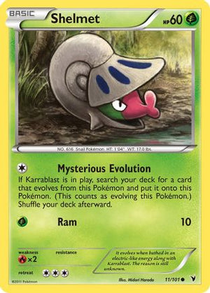 Shelmet 11/101 - Noble Victories Reverse Holofoil - Poke-Collect