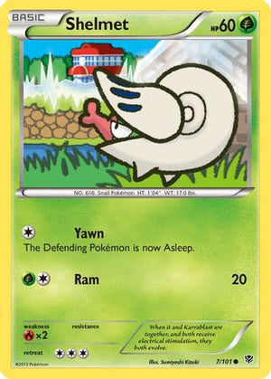 Shelmet 7/101 - Plasma Blast - Poke-Collect
