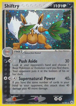 Shiftry 14/101 - Hidden Legends Holofoil - Poke-Collect