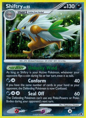 Shiftry 13/111 - Rising Rivals Reverse Holofoil - Poke-Collect