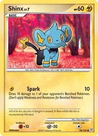 Shinx 98/130 - Diamond and Pearl - Poke-Collect