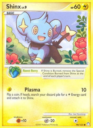 Shinx 98/123 - Mysterious Treasures - Poke-Collect