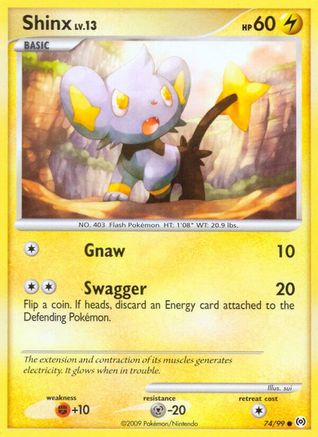 Shinx 74/99 - Arceus - Poke-Collect