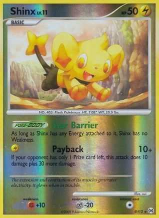 Shinx (Shiny) SH12/99 - Arceus Reverse Holofoil - Poke-Collect