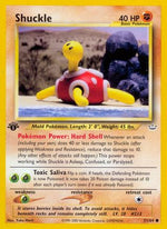 Shuckle 51/64 - Neo Revelation 1st Edition - Poke-Collect