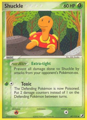 Shuckle 47/115 - Unseen Forces Reverse Holofoil - Poke-Collect