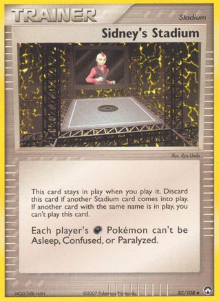 Sidney's Stadium 82/108 - Power Keepers Reverse Holofoil - Poke-Collect