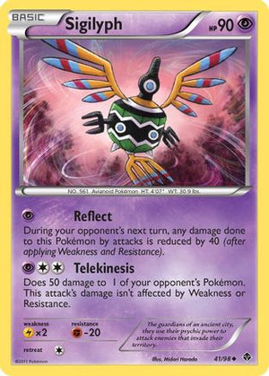 Sigilyph 41/98 - Emerging Powers - Poke-Collect