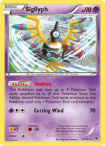 Sigilyph 41/101 - Plasma Blast Reverse Holofoil - Poke-Collect