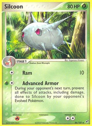 Silcoon 46/107 - Deoxys Reverse Holofoil - Poke-Collect