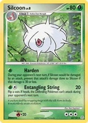 Silcoon 63/130 - Diamond & Pearl Reverse Holofoil - Poke-Collect