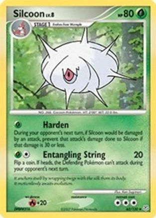 Silcoon 63/130 - Diamond and Pearl Reverse Holofoil - Poke-Collect