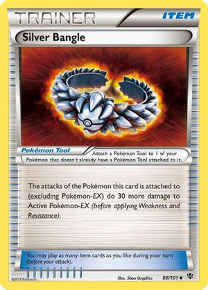 Silver Bangle 88/101 - Plasma Blast - Poke-Collect