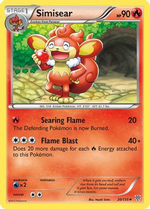 Simisear 20/135 - Plasma Storm - Poke-Collect