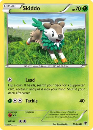 Skiddo 18/146 - XY - Poke-Collect