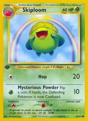 Skiploom 52/64 - Neo Revelation Unlimited - Poke-Collect
