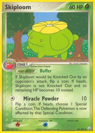 Skiploom 49/109 - Team Rocket Returns Reverse Holofoil - Poke-Collect