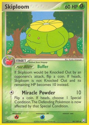 Skiploom 49/109 - Team Rocket Returns Reverse Holofoil - Poke-Collect