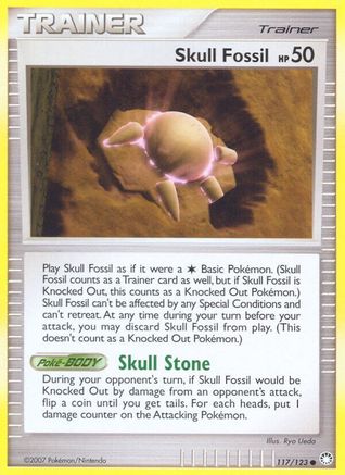 Skull Fossil 117/123 - Mysterious Treasures - Poke-Collect