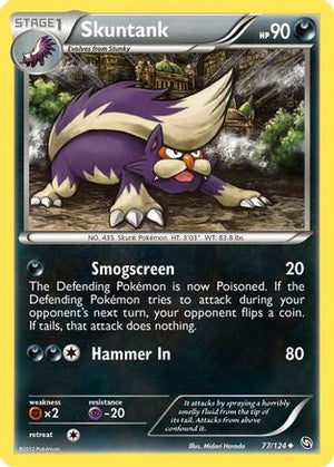 Skuntank 77/124 - Dragons Exalted - Poke-Collect