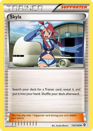 Skyla 134/149 - Boundaries Crossed Reverse Holofoil - Poke-Collect