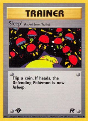 Sleep! 79/82 - Team Rocket Unlimited - Poke-Collect