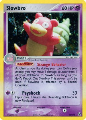 Slowbro 14/112 - FireRed & LeafGreen Holofoil - Poke-Collect