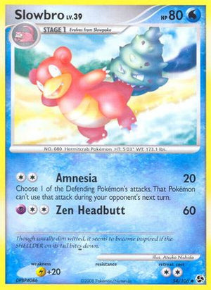 Slowbro 54/106 - Great Encounters Reverse Holofoil - Poke-Collect