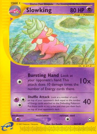 Slowking 34/147 - Aquapolis - Poke-Collect