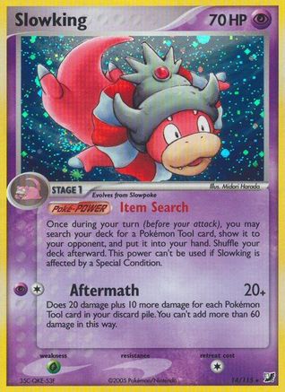 Slowking 14/115 - Unseen Forces Holofoil - Poke-Collect