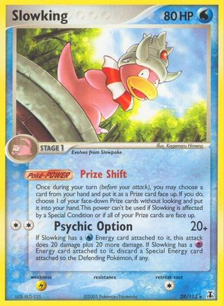 Slowking 28/113 - Delta Species Reverse Holofoil - Poke-Collect