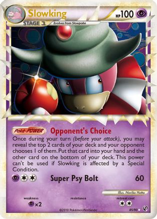 Slowking 85/90 - HSUndaunted Holofoil - Poke-Collect