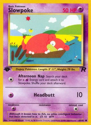 Slowpoke 67/82 - Team Rocket Unlimited - Poke-Collect