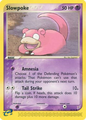 Slowpoke 45/95 - Team Magma vs Team Aqua - Poke-Collect