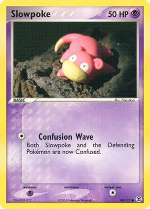 Slowpoke 80/112 - FireRed & LeafGreen - Poke-Collect