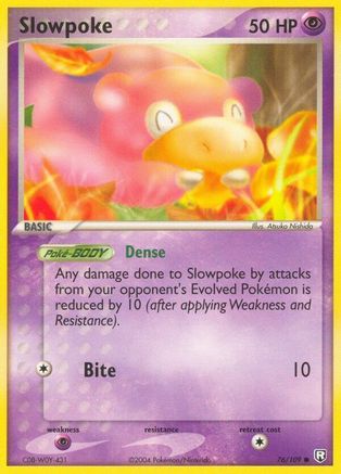 Slowpoke 76/109 - Team Rocket Returns Reverse Holofoil - Poke-Collect