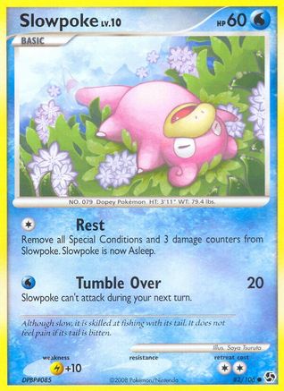 Slowpoke 82/106 - Great Encounters Reverse Holofoil - Poke-Collect