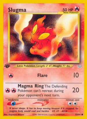 Slugma 53/64 - Neo Revelation Unlimited - Poke-Collect