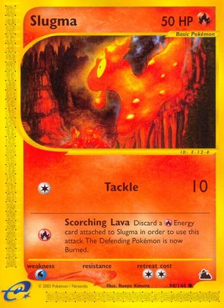 Slugma 98/144 - Skyridge - Poke-Collect