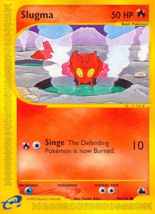Slugma 99/144 - Skyridge - Poke-Collect